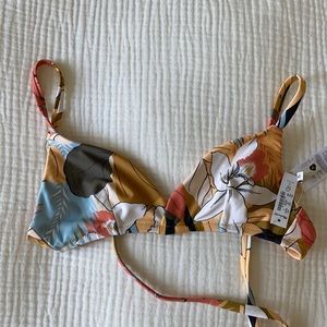 Madewell Tropical Vacation Bikini Top